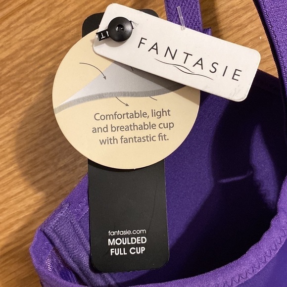 Fantasie Violet Rebecca Full Cup Underwire  Spacer Molded Bra (Size 30D) (NWT) - Picture 4 of 9